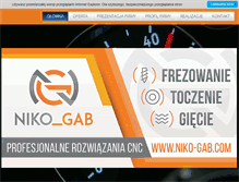 Tablet Screenshot of niko-gab.com